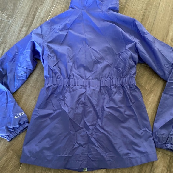 Champion venture dry plum hooded rain ☔️ jacket size XL 14-16 | - Picture 13 of 14